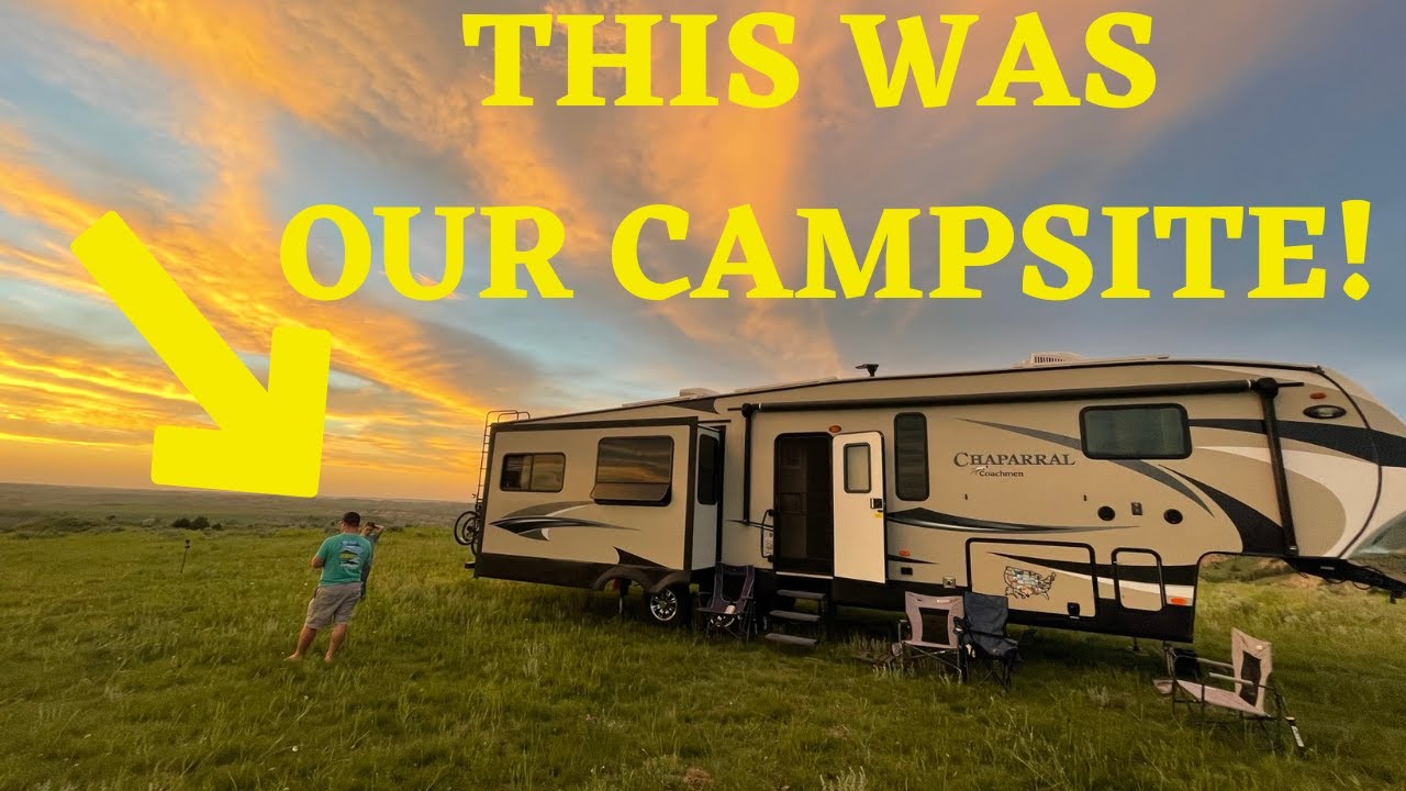 Boondocking near Theodore Roosevelt National Park |  Scoria Pit Dispersed Camping | Medora, ND