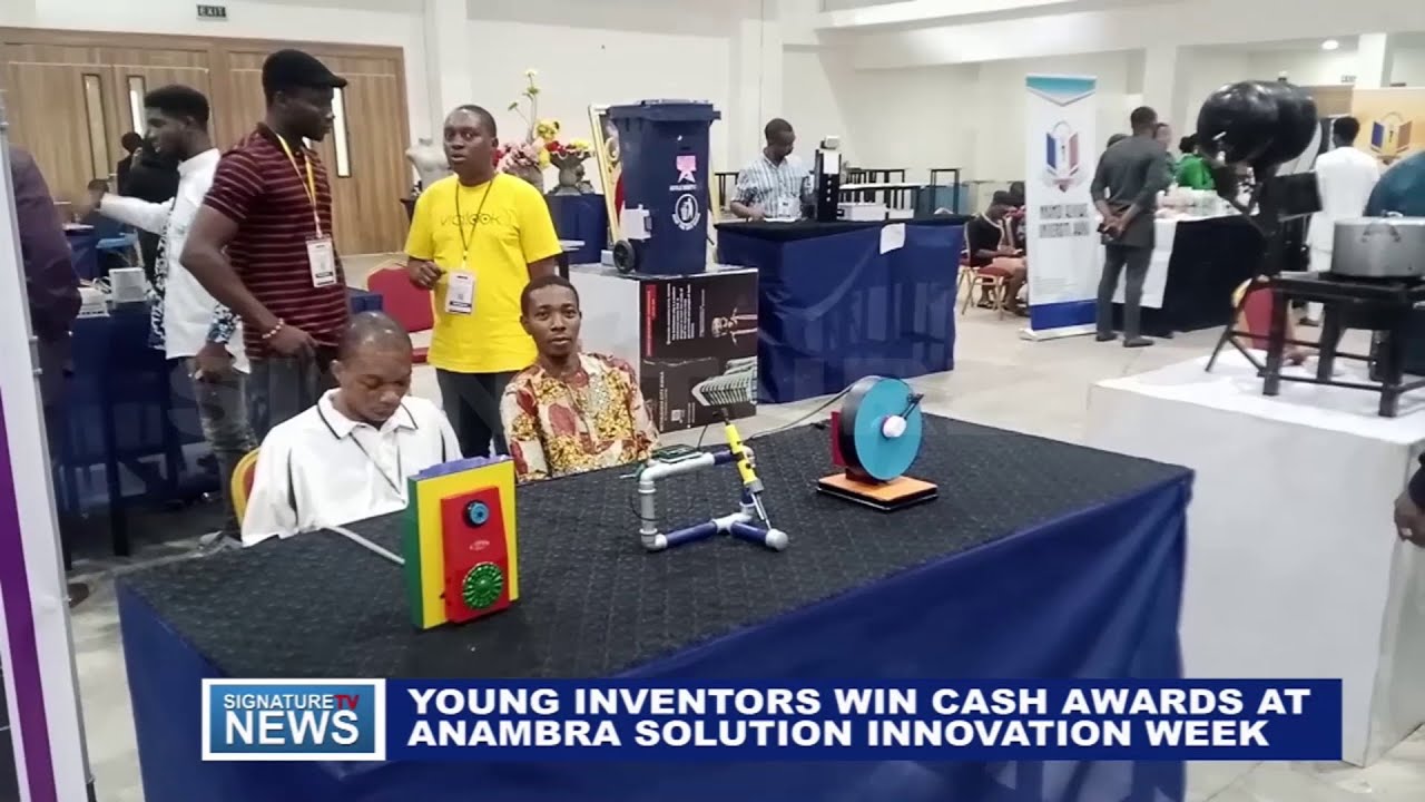 YOUNG INVENTORS WIN CASH AWARDS AS ANAMBRA SOLUTION INNOVATION WEEK - SIGNATURE TV