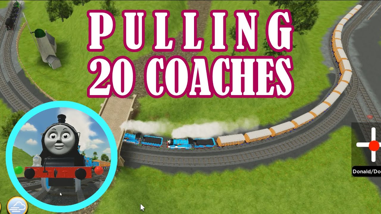Sodor Online : Doing the Branchline job pulling 20 coaches, But did not success.