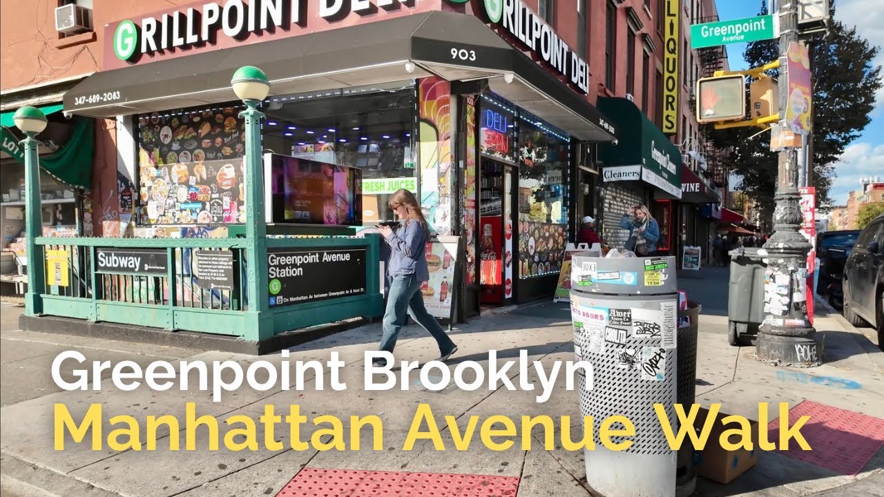 Manhattan Avenue Walk | Greenpoint Brooklyn on a Sunday Afternoon
