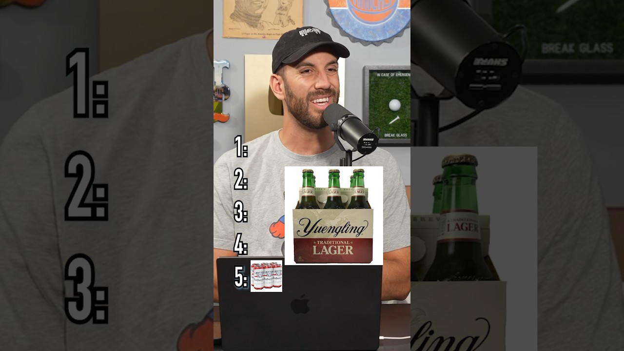 RANK THESE BEERS! Number One Is Special! #shorts #beer #alcohol #drinks #ranking #budlight