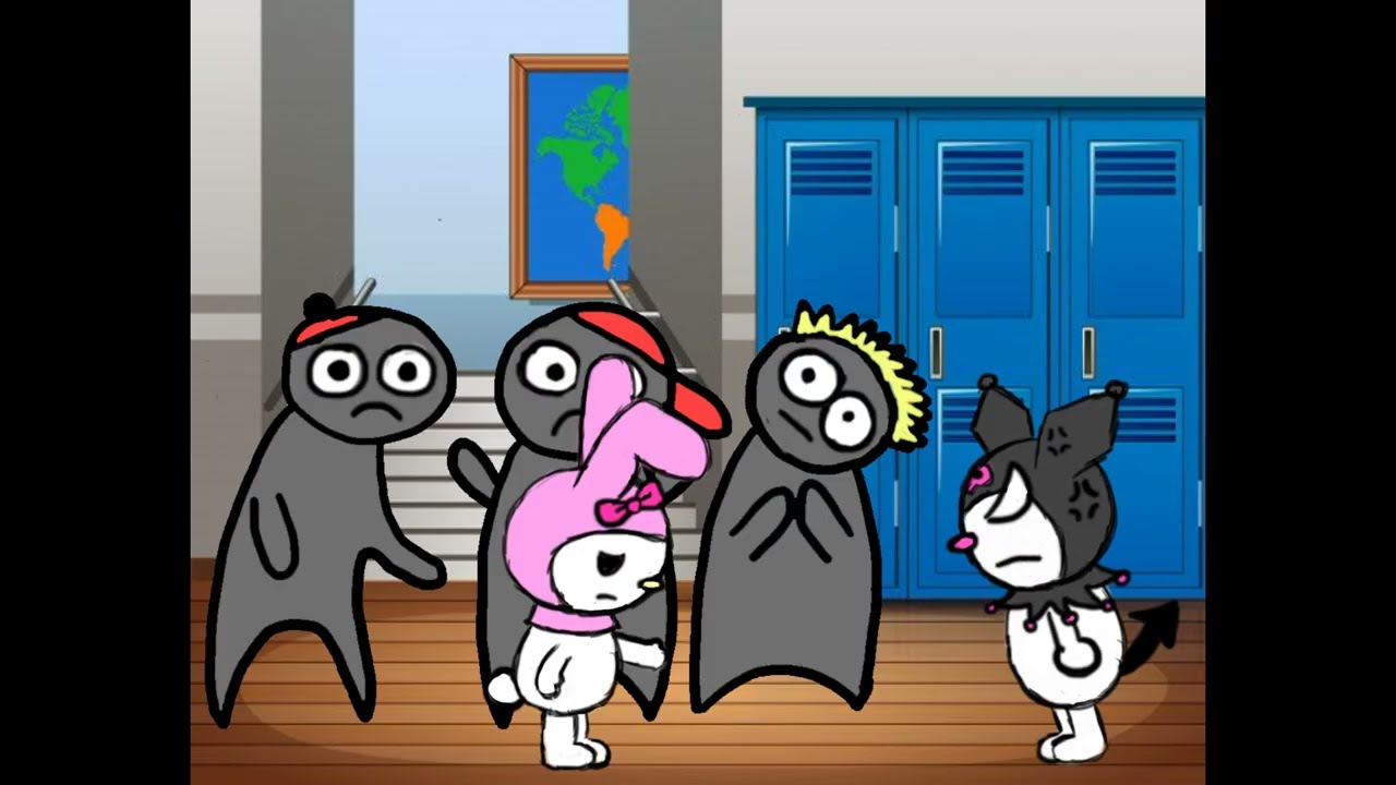 Kuromi y My Melody le dicen NO al Bullying (fan animatic) 🐰💕