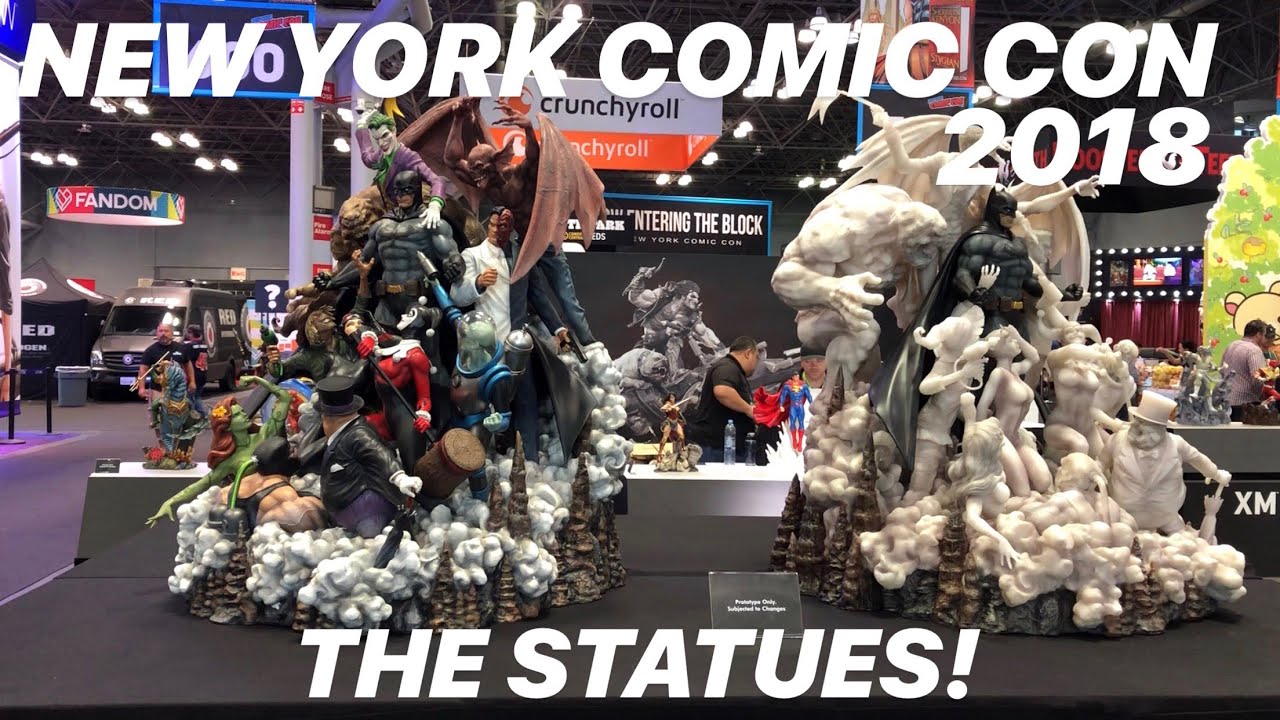 New York Comic Con 2018: The Statues!