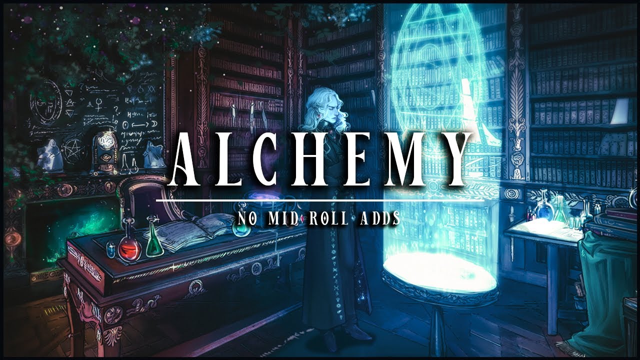 🧪Alchemy Theatre Ambience ASMR room ✨Orilium Academy✨ Magical Readathon