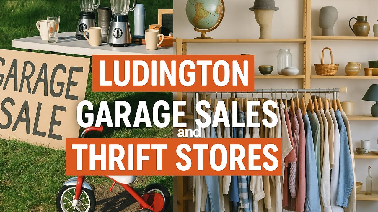 Come Garage Sale Hunting with Me in Ludington!