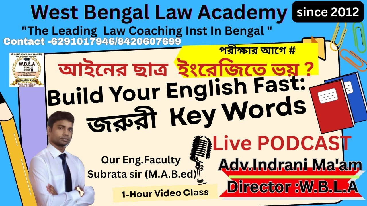 Why Law Students Fail in English (And How to Fix It FAST!) ⚖️”//Struggling with Legal English