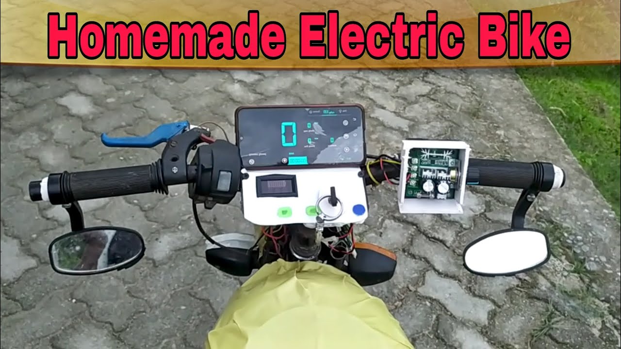 My Homemade E-Bike at National highway - India's Halfengineer