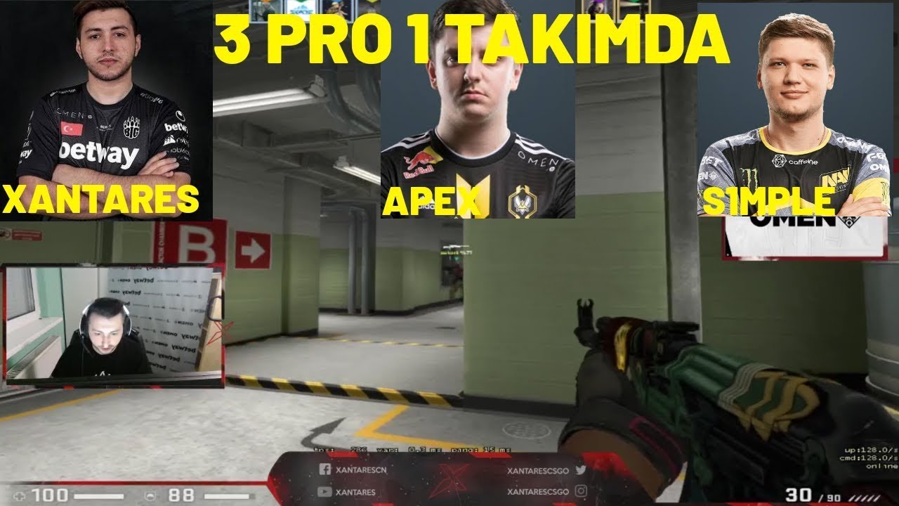 Xantares+S1mple=🏆WİN🏆