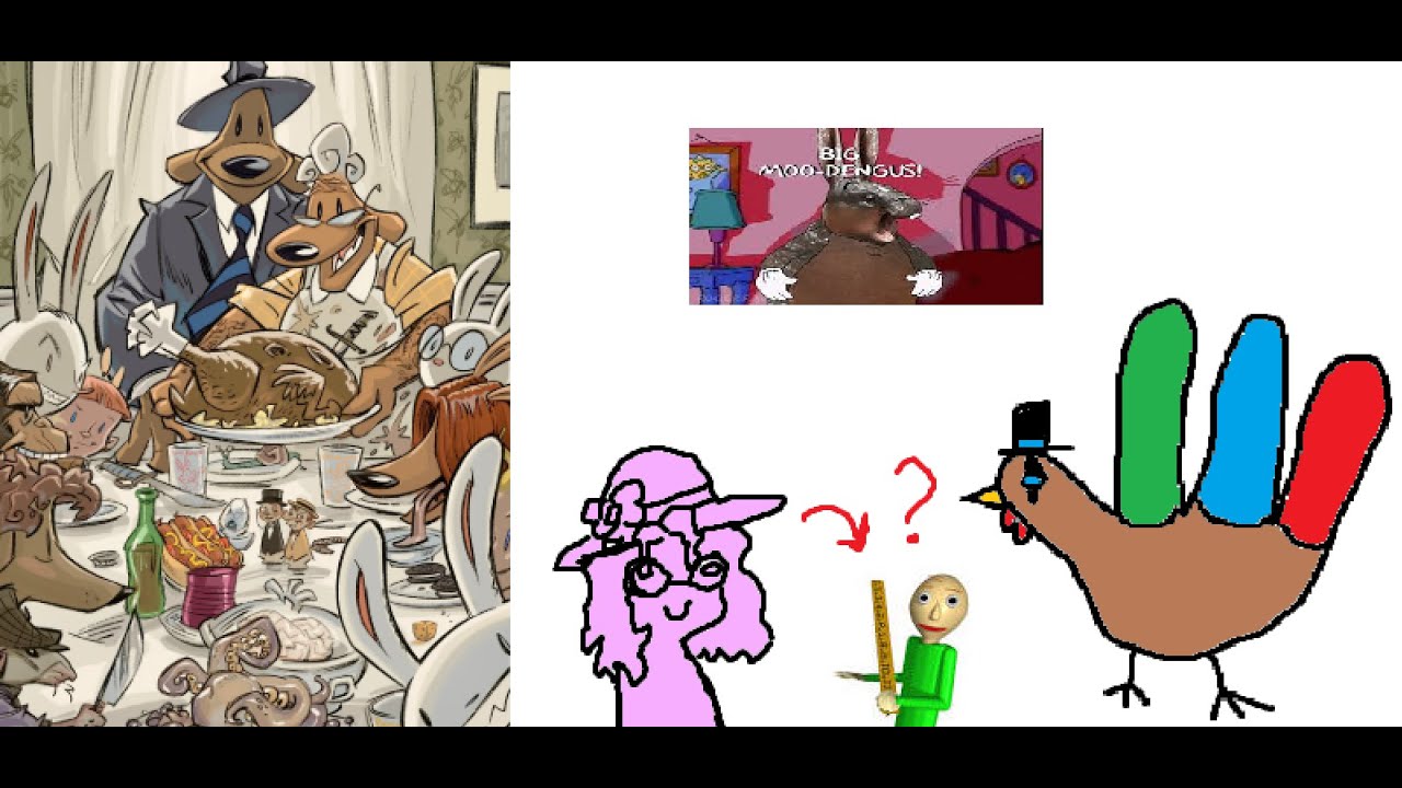 a very trappu th🌚nksgiving! (sam and max pt.2)
