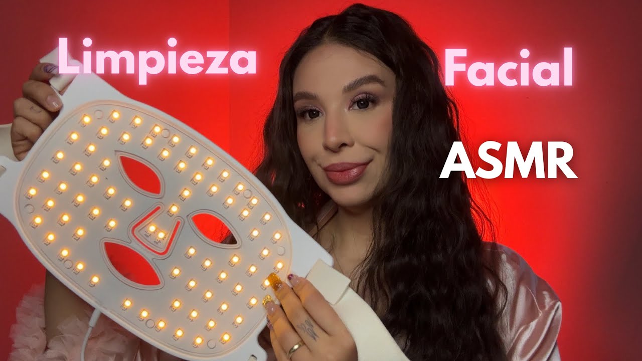 ASMR Pijamada 💕 Te hago limpieza facial | Skincare, toques suaves y susurros 