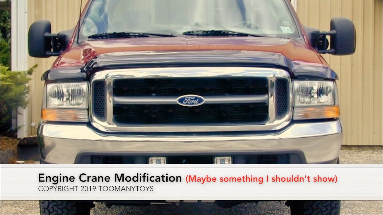 Engine Crane Modification