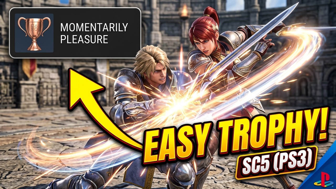 SoulCaliber 5 Easy Momentarily Pleasure Trophy PS3