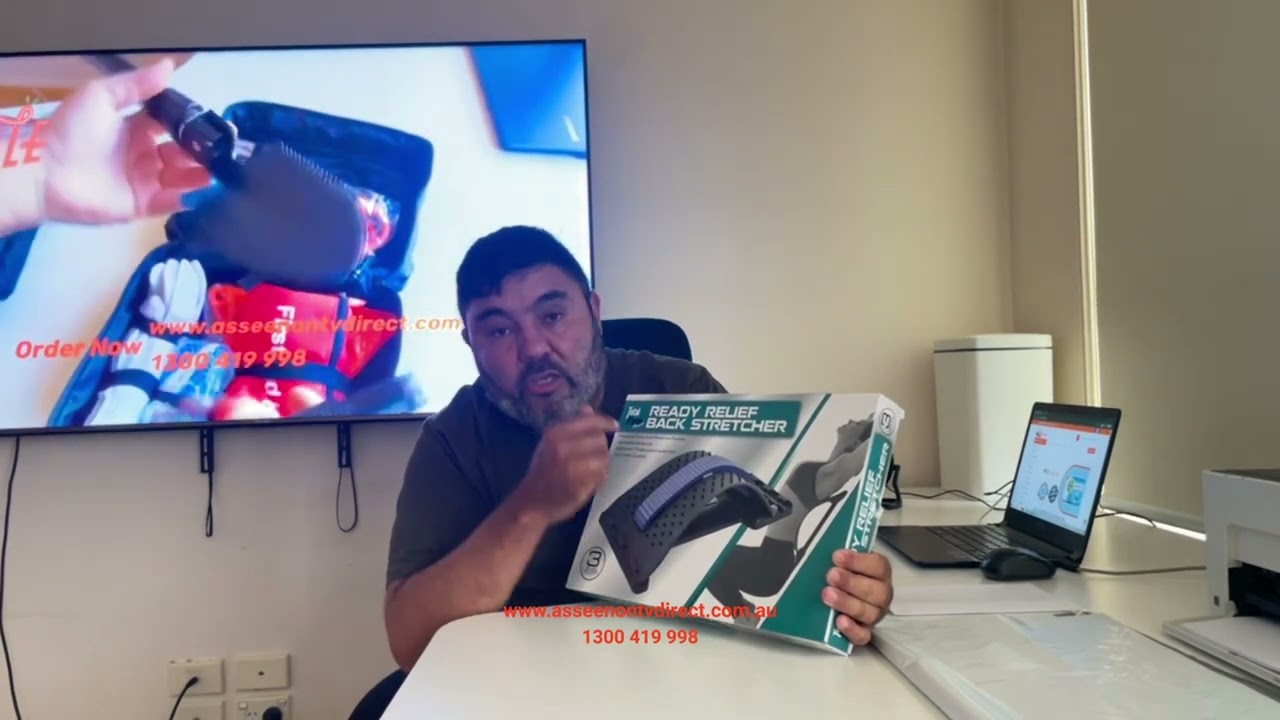 Total Vision Back Stretcher As Seen On TV Direct