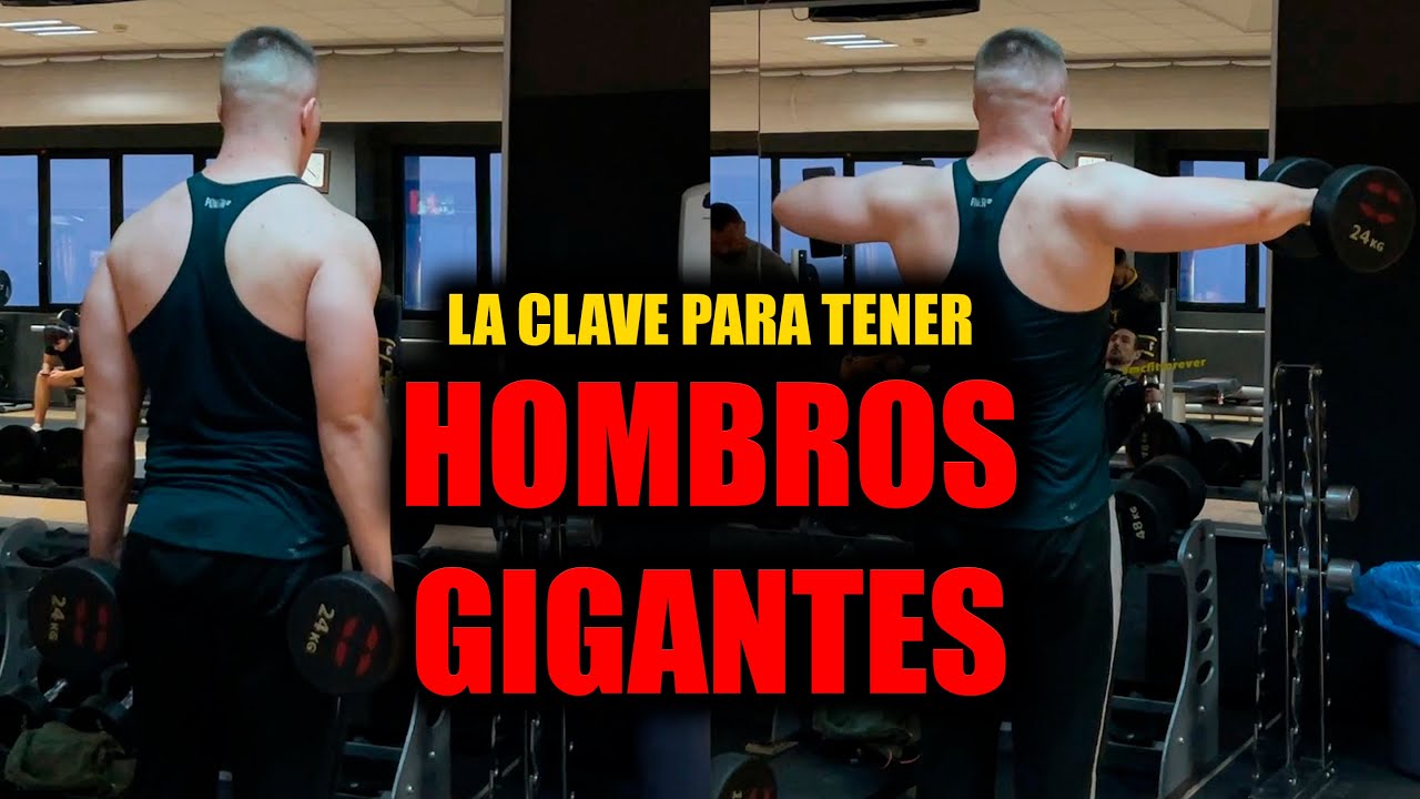 COMO HACER ELEVACIONES LATERALES PESADAS | LA CLAVE PARA TENER UNOS HOMBROS GIGANTES