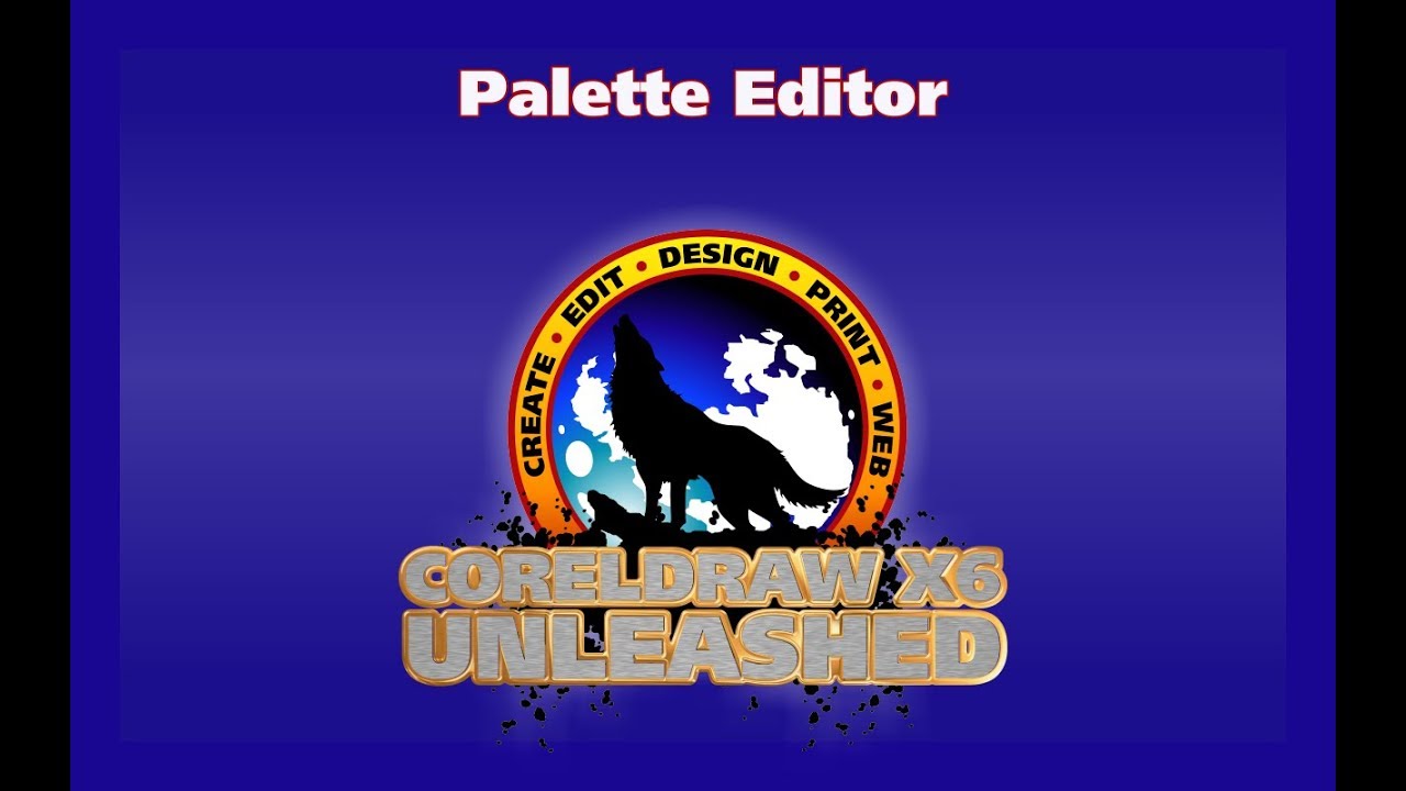 Using the Palette Editor to Create and Modify Palettes in CorelDRAW