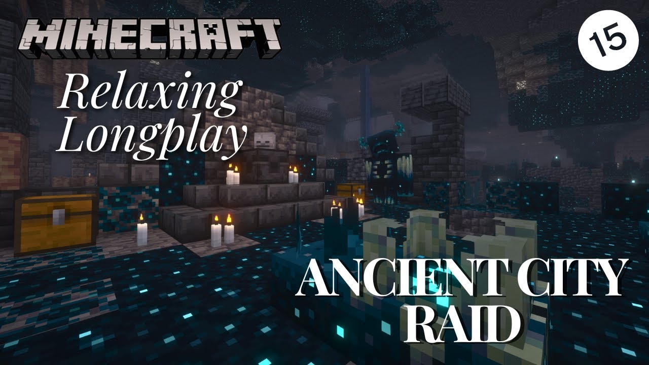 ANCIENT CITY RAID | Relaxing Minecraft Survival Longplay (No commentary)