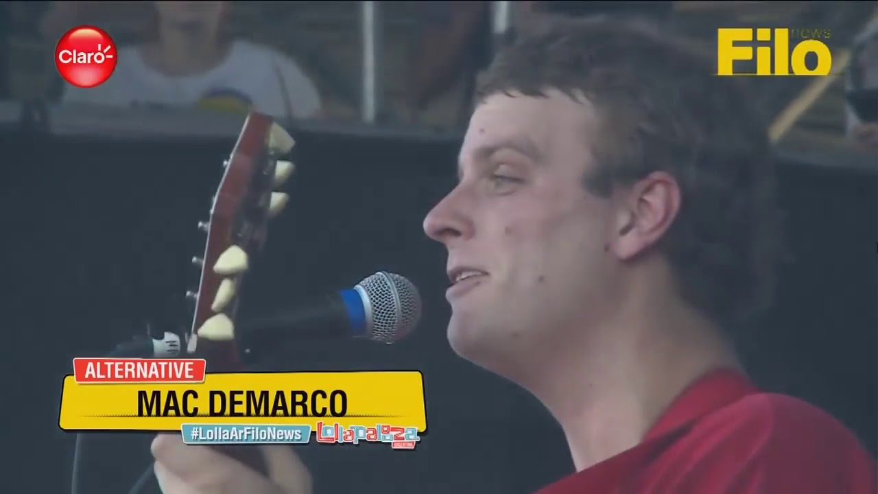 Mac DeMarco - Lollapalooza Argentina 2018 (recital completo)