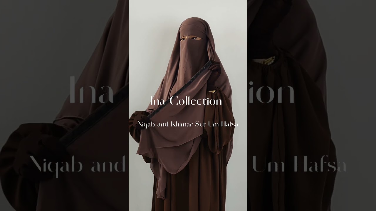 Niqab and Khimar Um Hafsa🤎🤎🤎#niqab#khimar #abaya