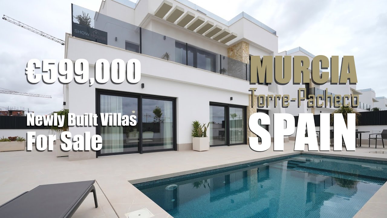 Newly built Villas in Torre-Pacheco for sale, Santa Rosalia complex, Murcia, Costa Calida, Spain