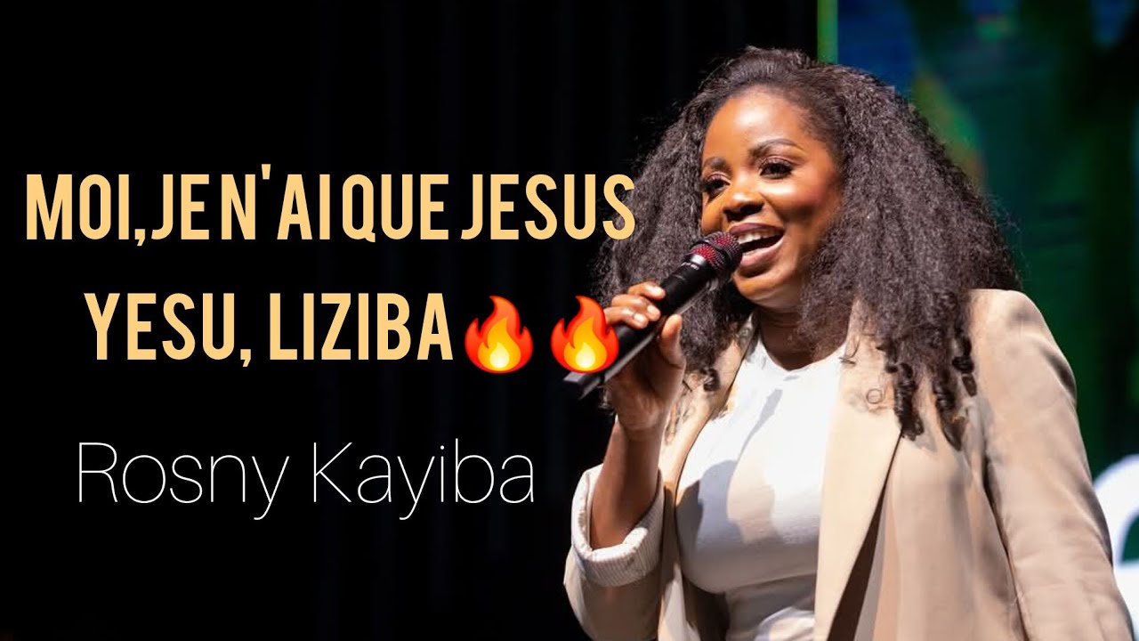 MOI JE N'AI QUE JESUS, YESU,LIZIBA [PARLÉ EN LANGUE🔥] - ROSNY KAYIBA 