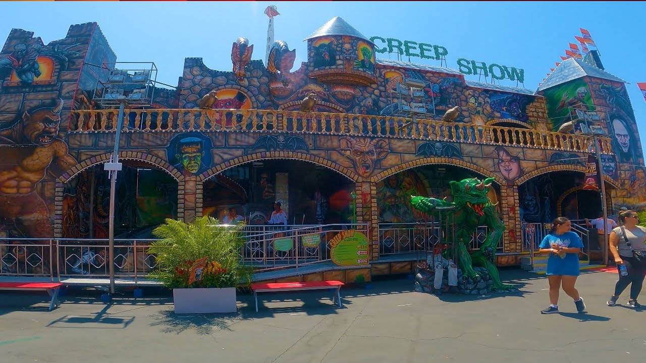 Creep Show Ride - OC Fair 2024 - 4k