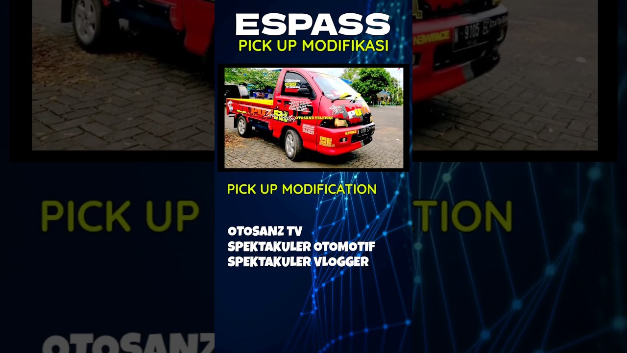 ESPASS MERAH FERRARI FULL STIKER - PICKUP DAIHATSU ZEBRA ESPASS | In Depth Tour Used Car Review