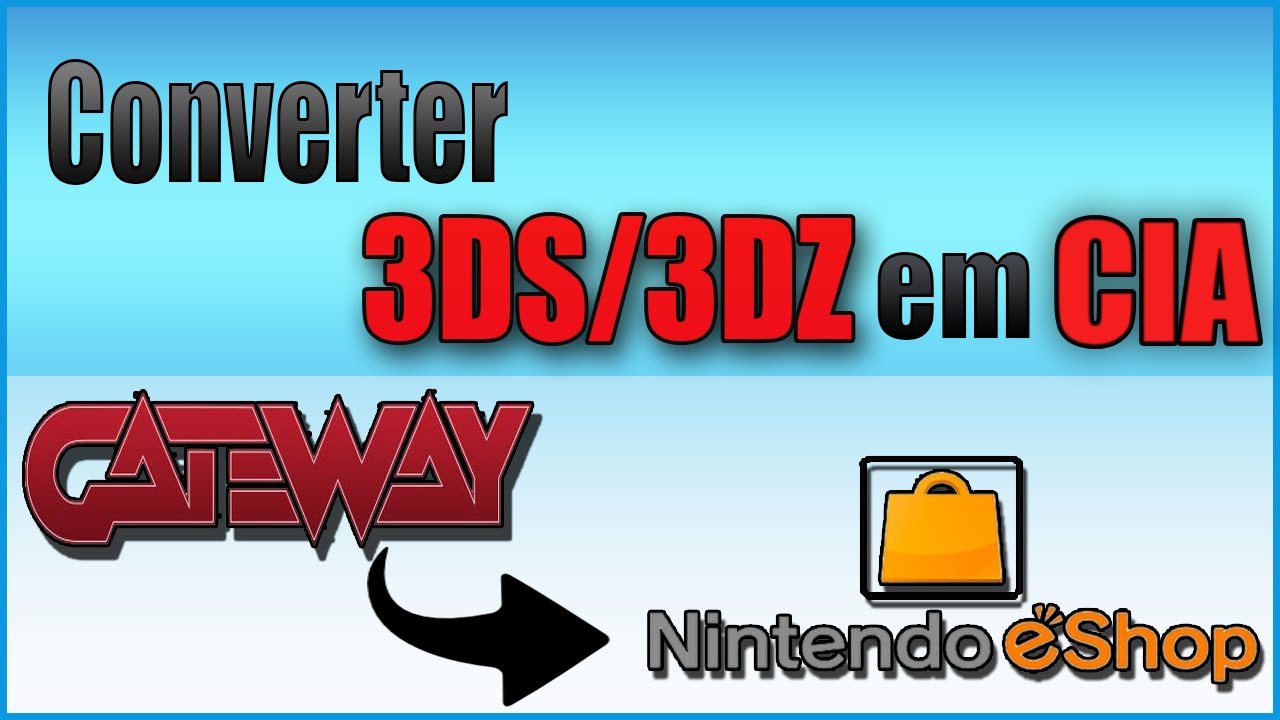 [3DS] Como converter arquivos .3DS ou .3DZ em .CIA (4.1 at&eacute; 4.5)