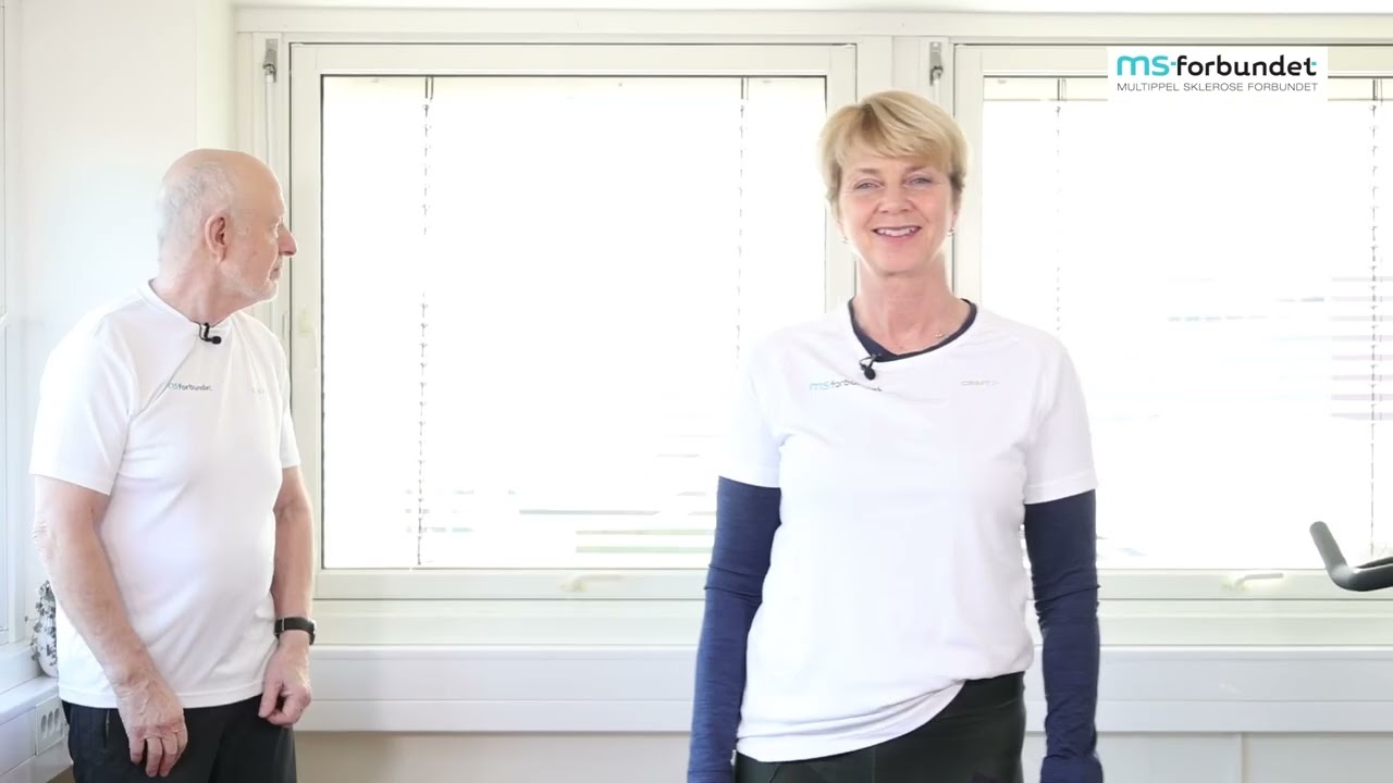 Trening for eldre med MS - film nr 4 - funksjonell trening