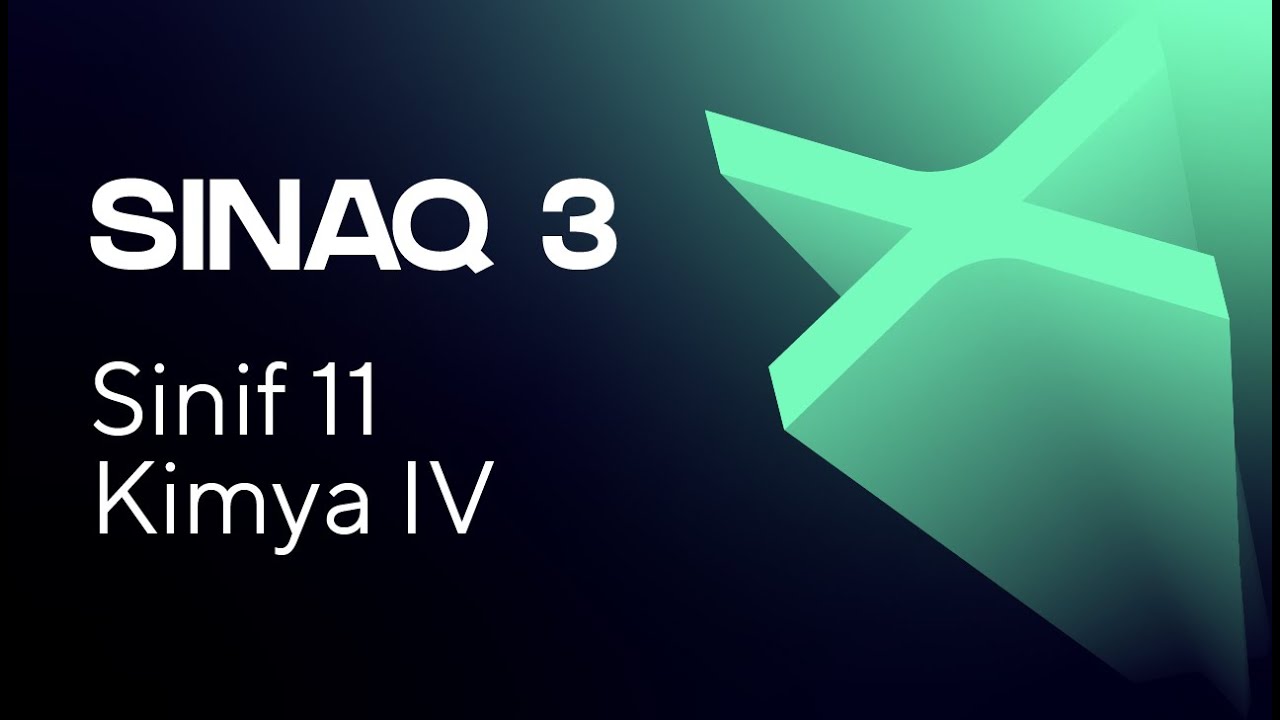 Kimya IV 11-ci sinif   Güvən Sınaq 3 Qrup fənləri üzrə