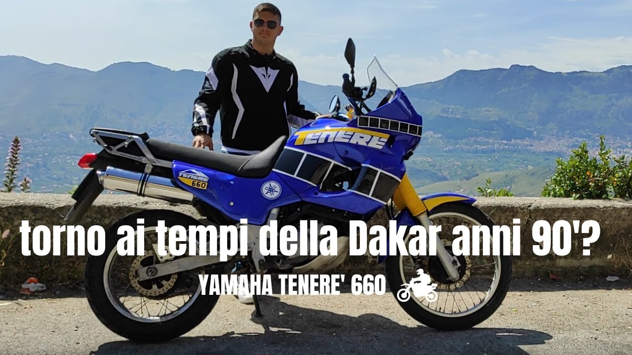 TEST YAMAHA TENERE' 660 1994 - YOUNGTIMER ITA
