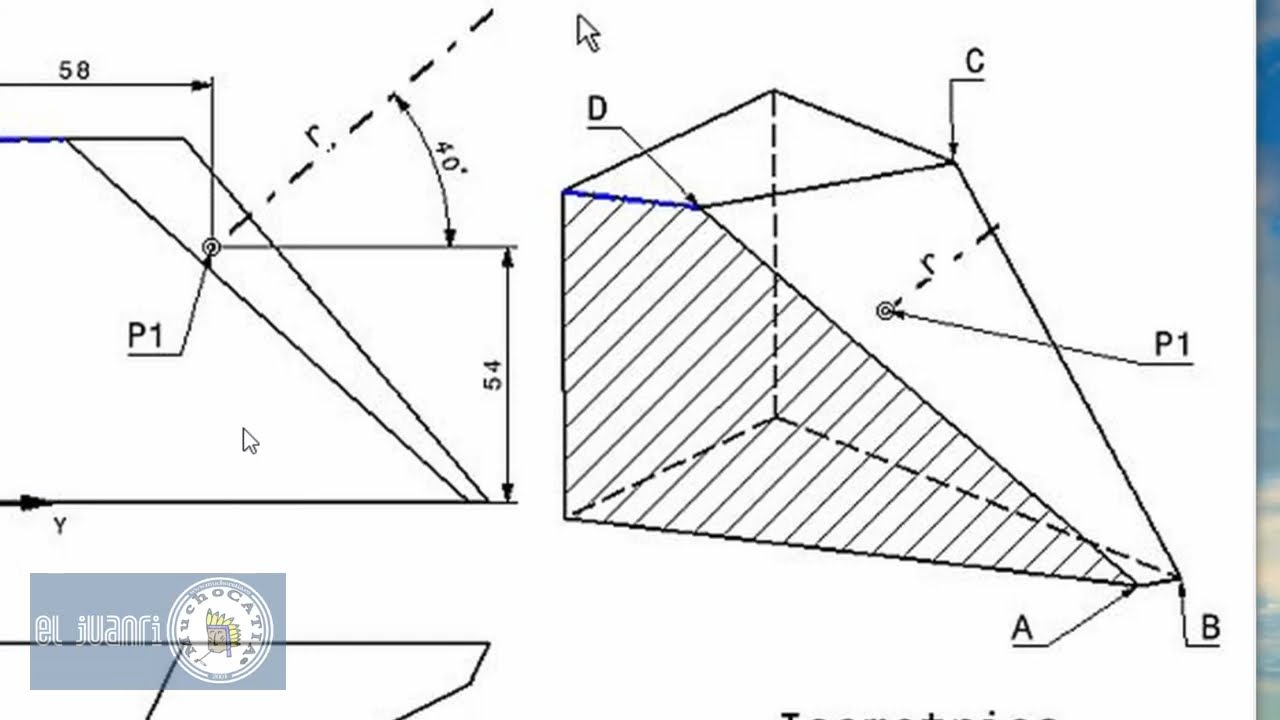 CATIA V5 desde cero. Prob. Shape D. Dis. aristas de sólido, con un punto, un plano rectas y algo mas