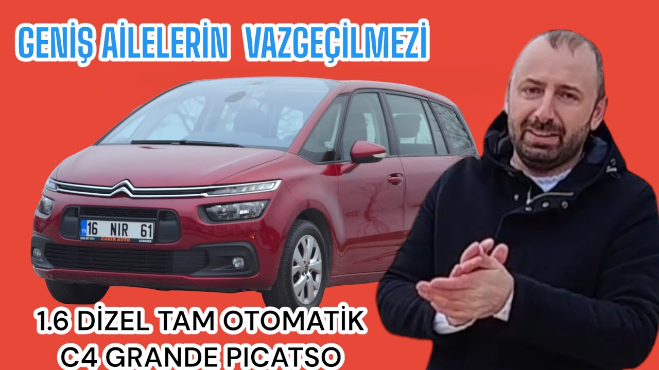 2017 CİTROEN C4 GRAND PICASSO YU UZUN KULLANIM TESTİ