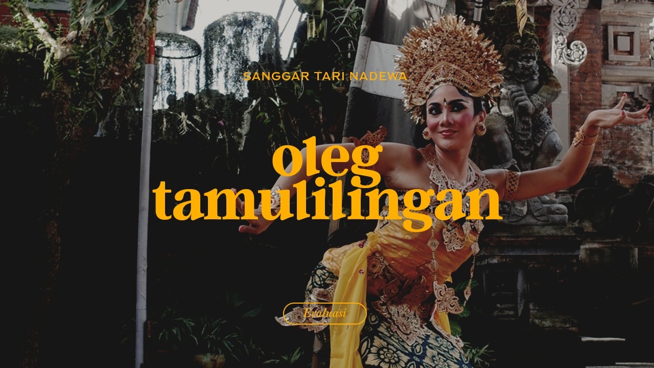 Oleg Tamulilingan | Traditional Balinese Dance Performance