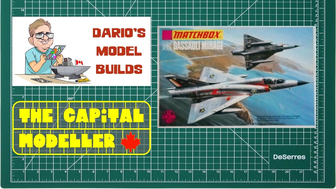 Model Build - Matchbox  Dassault Mirage