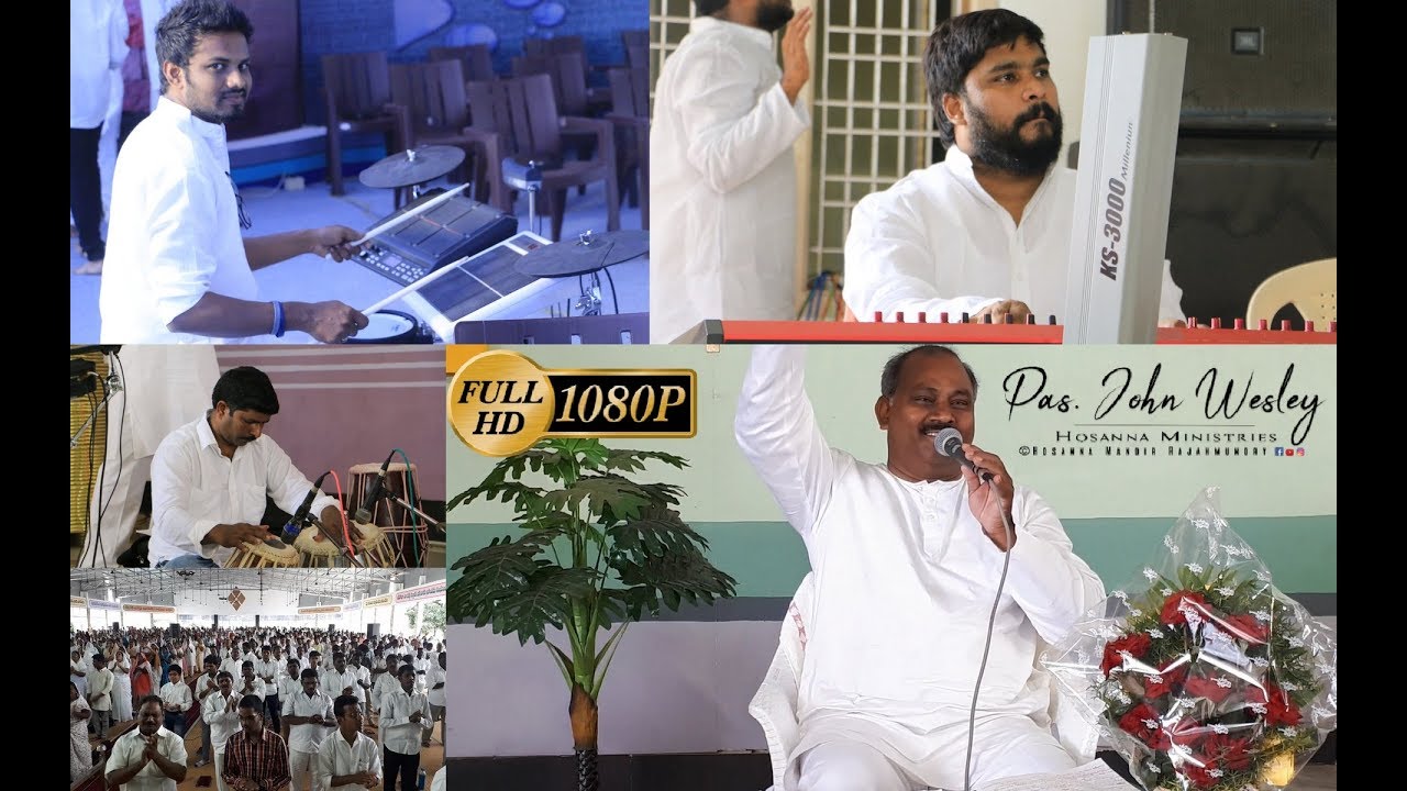 వందనము నీకే నా వందనము..అద్బుతమైన పాట1080p - పాస్టర్ జాన్ వెస్లీ గారు || Sandeep, Noel, Nancharayya