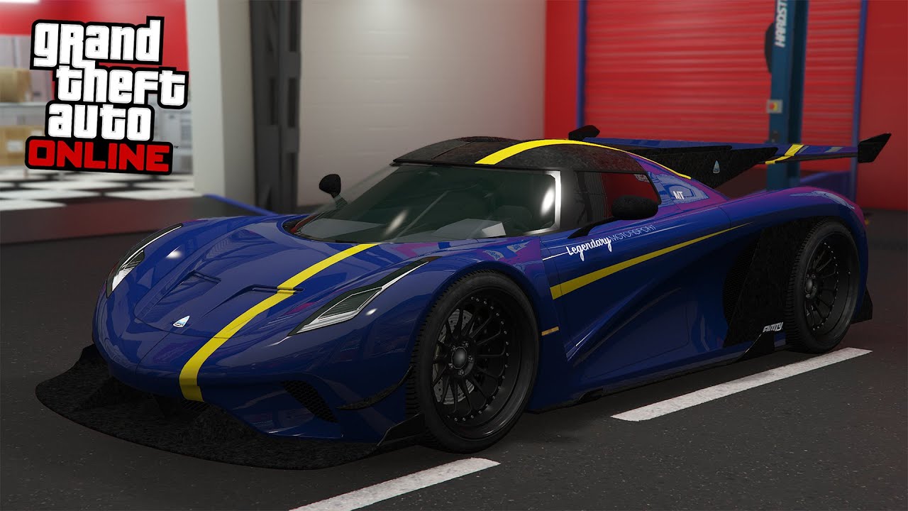 OVERFLOD ENTITY MT (Koenigsegg Jesko) - GTA 5 Online DLC Vehicle Customization