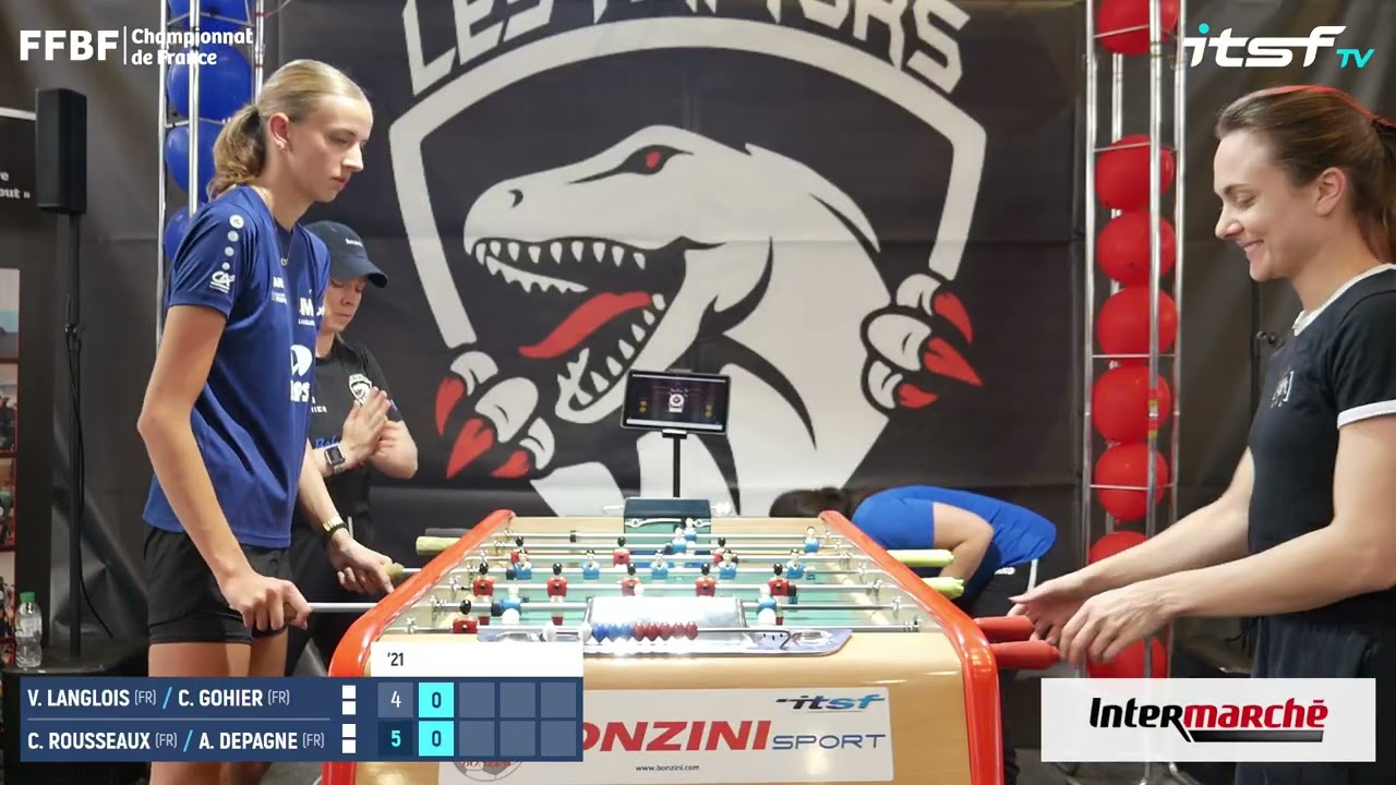 Langlois/Gohier vs Rousseaux/Depagne - Double Féminin - Quarter-Final - FFBF CdF Individuels 2025