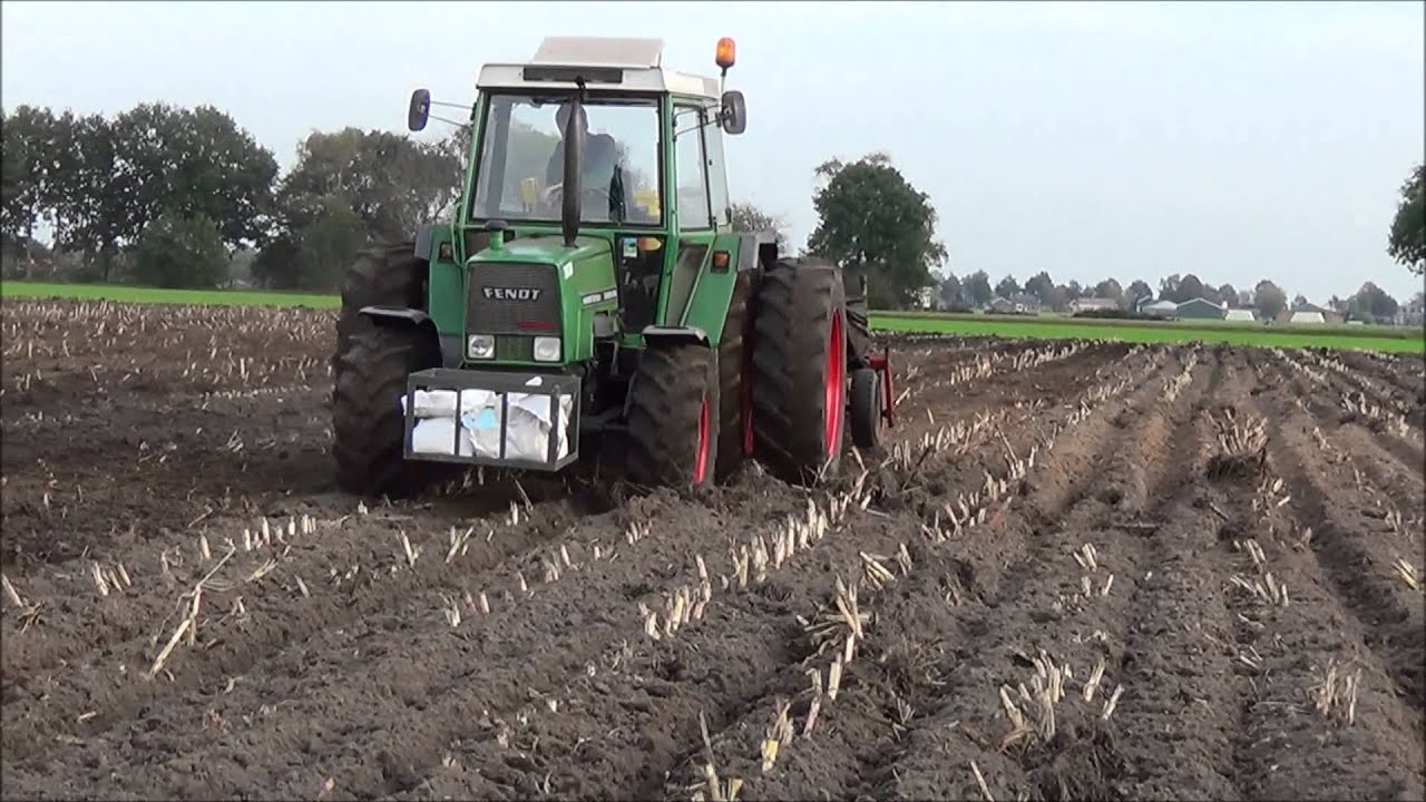 Groenbemester zaaien met Fendt 307 LSA Turbomatik