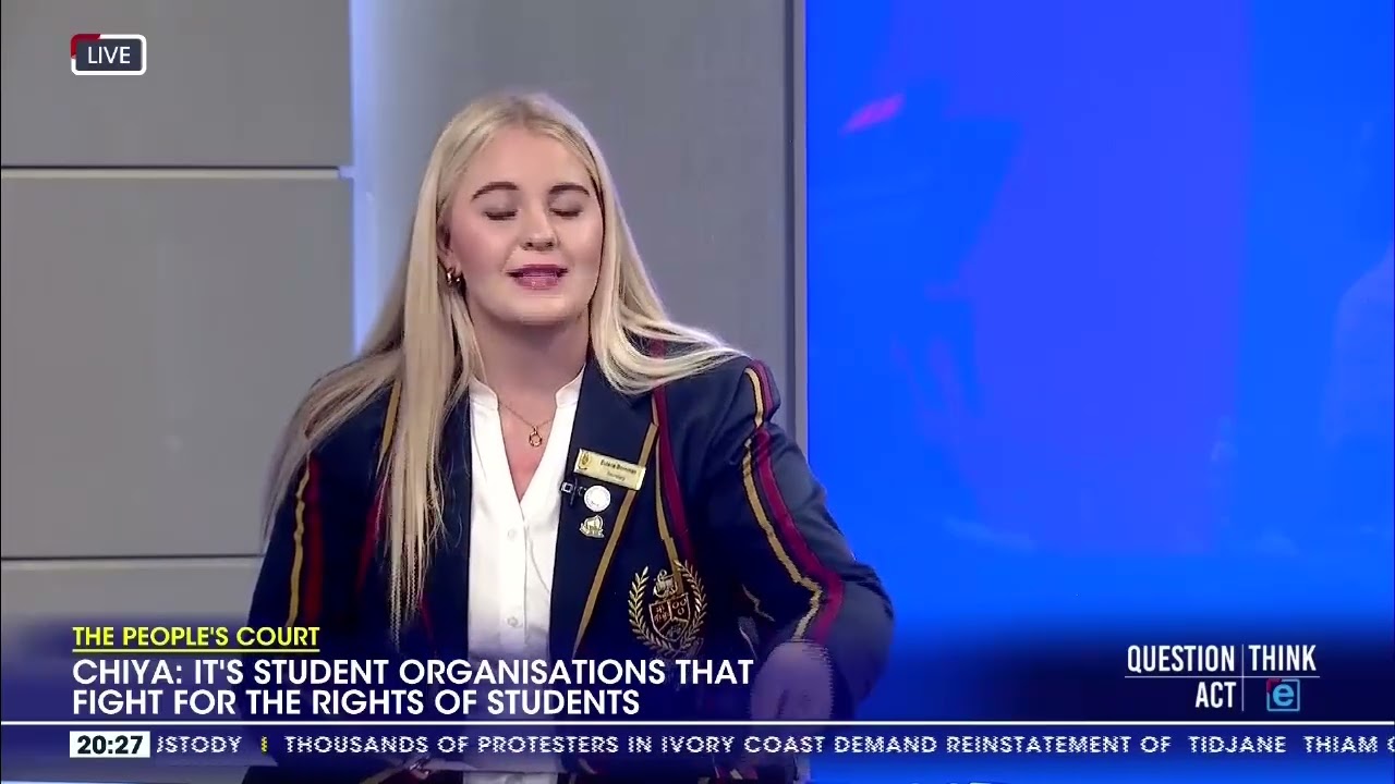 Political parties in universities use selective activism - UP SRC Secretary Eulene Bornman