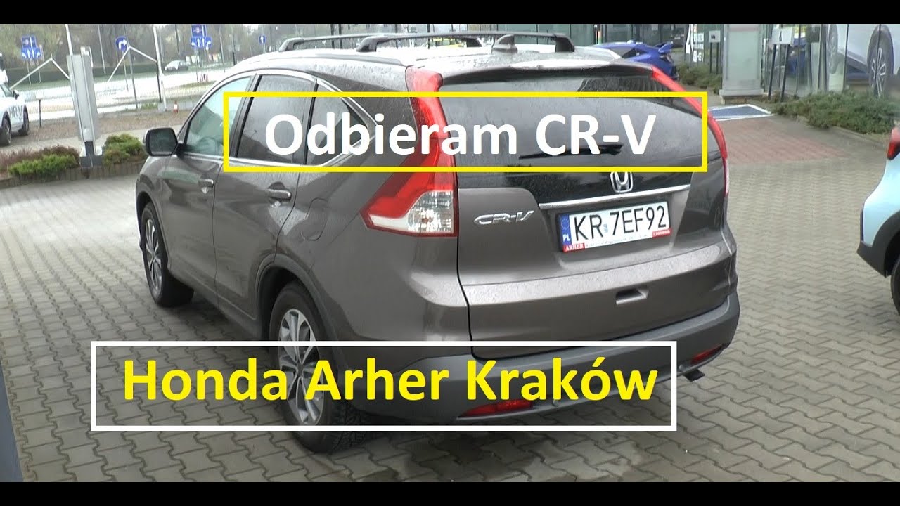 Odbieram CR-V | Honda Arher Krak&oacute;w | Poprawki lakiernicze