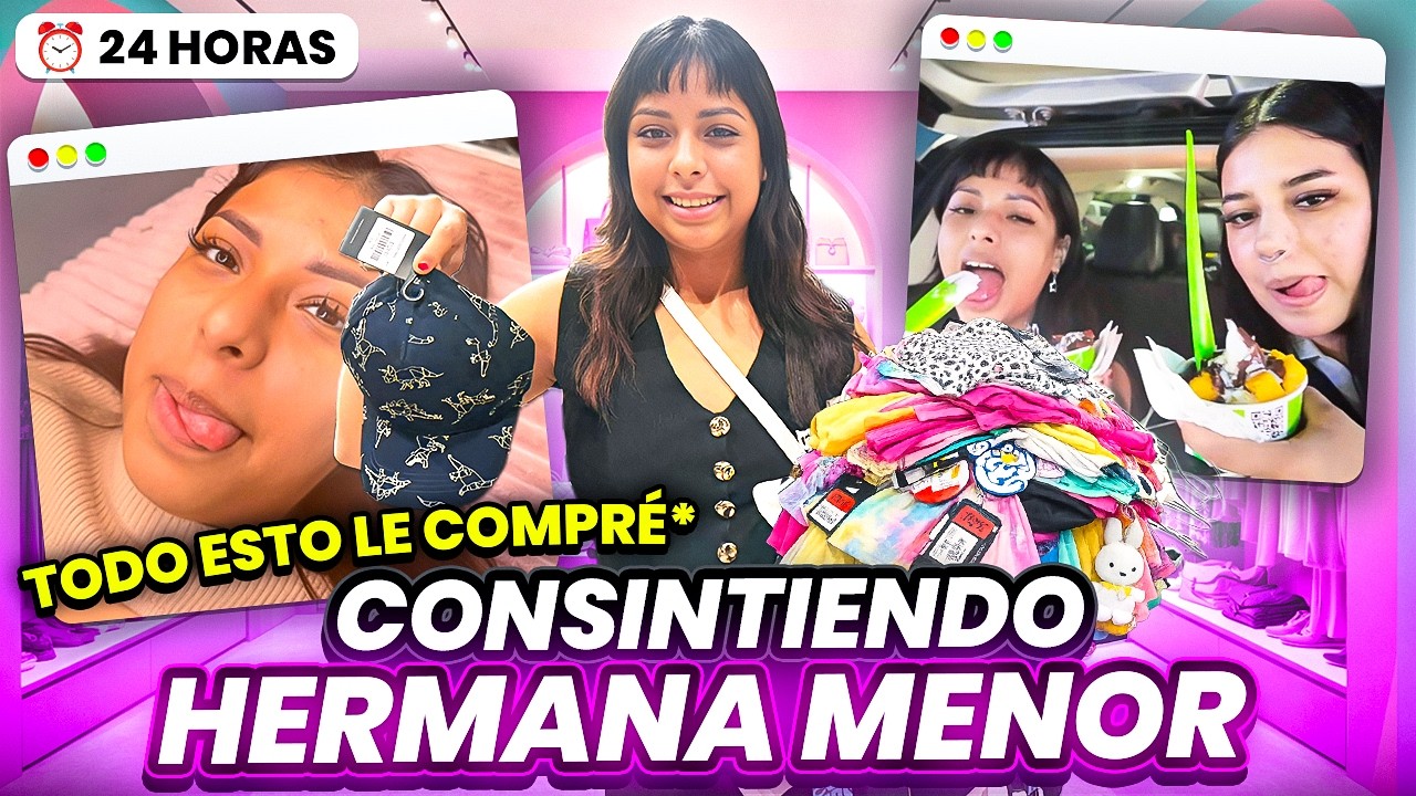 24HRS CONSINTIENDO A MI HERMANA MENOR😱🎁