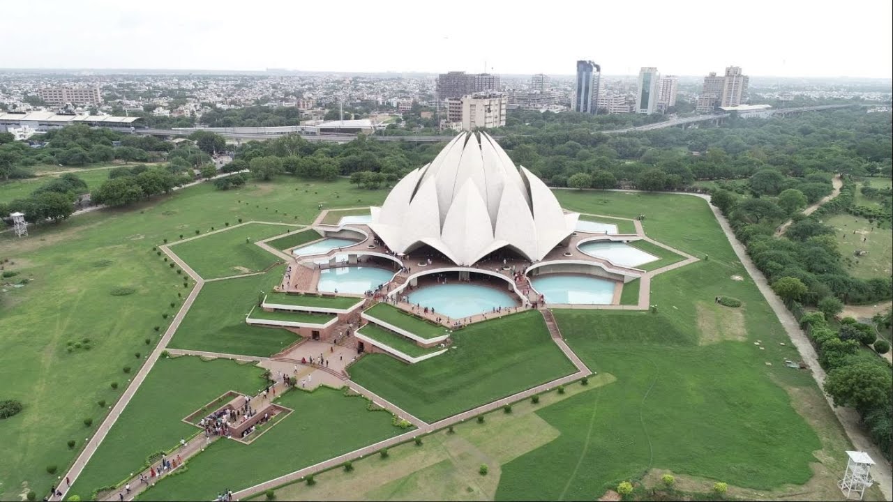 El Templo del Loto: Fascinante Mezcla de Espiritualidad y Diseño Moderno. #TemplodelLoto #NuevaDelhi