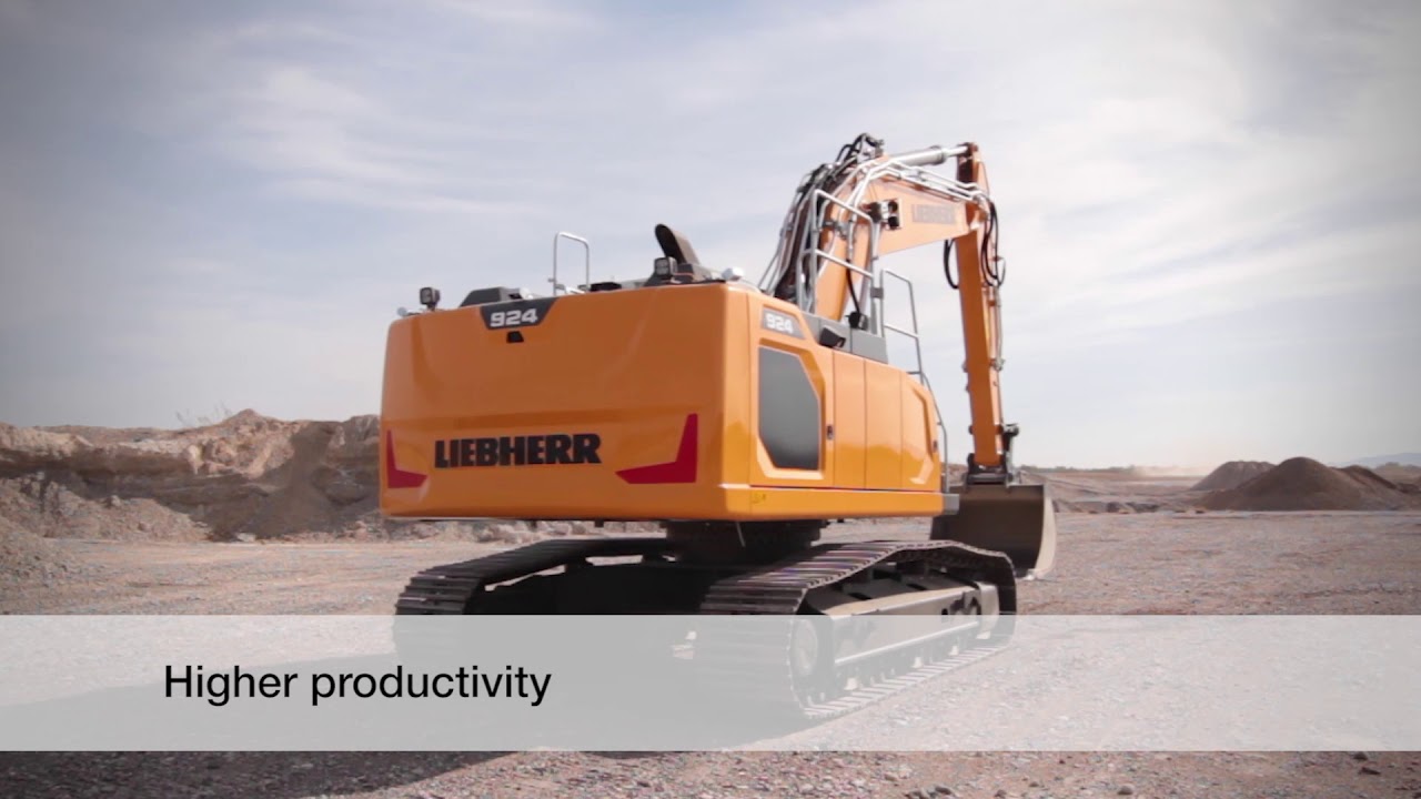 Liebherr Generation 8 serie excavators