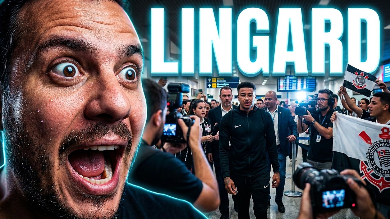 EU FUI NA CHEGADA DO LINGARD! BASTIDORES DIRETO DO AEROPORTO DE GUARULHOS