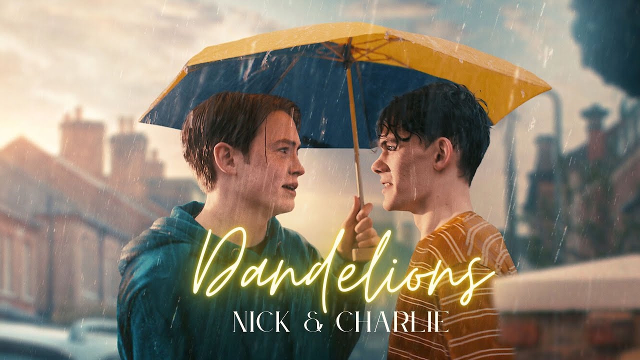 Heartstopper - Nick & Charlie falling for each other (Dandelions Ruth B)
