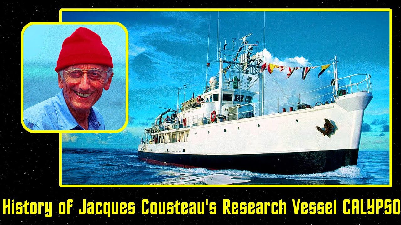 The History of Jacques-Yves Cousteau's Research Vessel CALYPSO