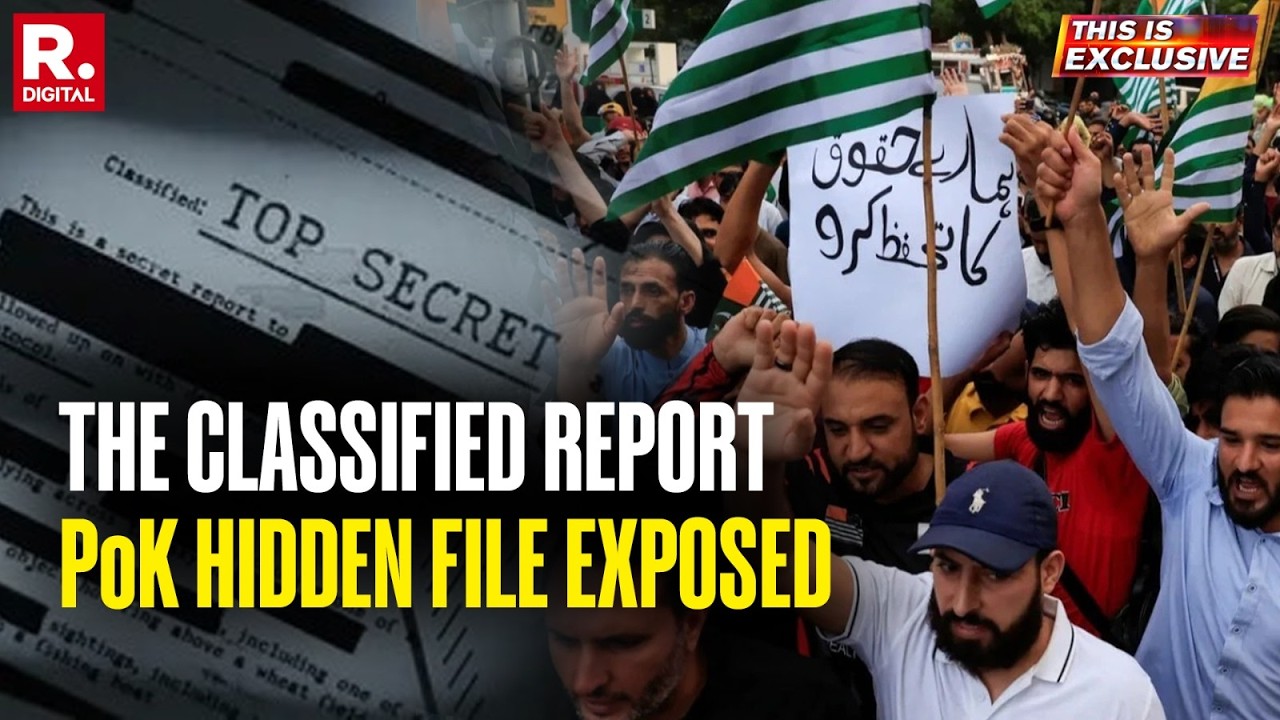 This Is Exclusive: Top Secret PoK Dossier Exposes Pakistan&rsquo;s Brutal Crackdown