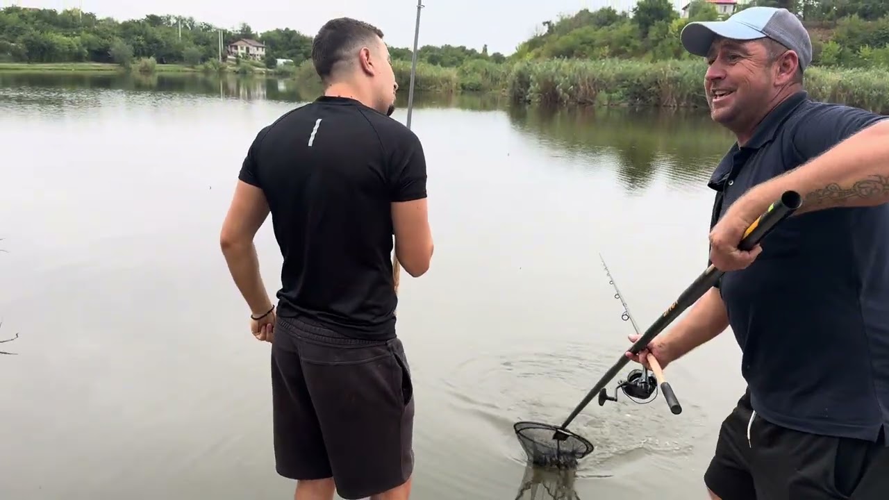 Pescuit la Method Feeder pe Balta Sinesti 2 in sezonul cald alaturi de Sandu Coaja 