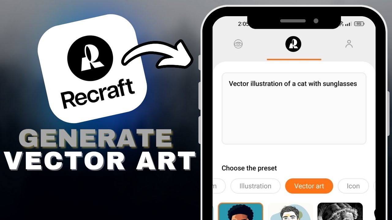 How to Use Recraft AI to Generate Vector Art from Text in SECONDS!