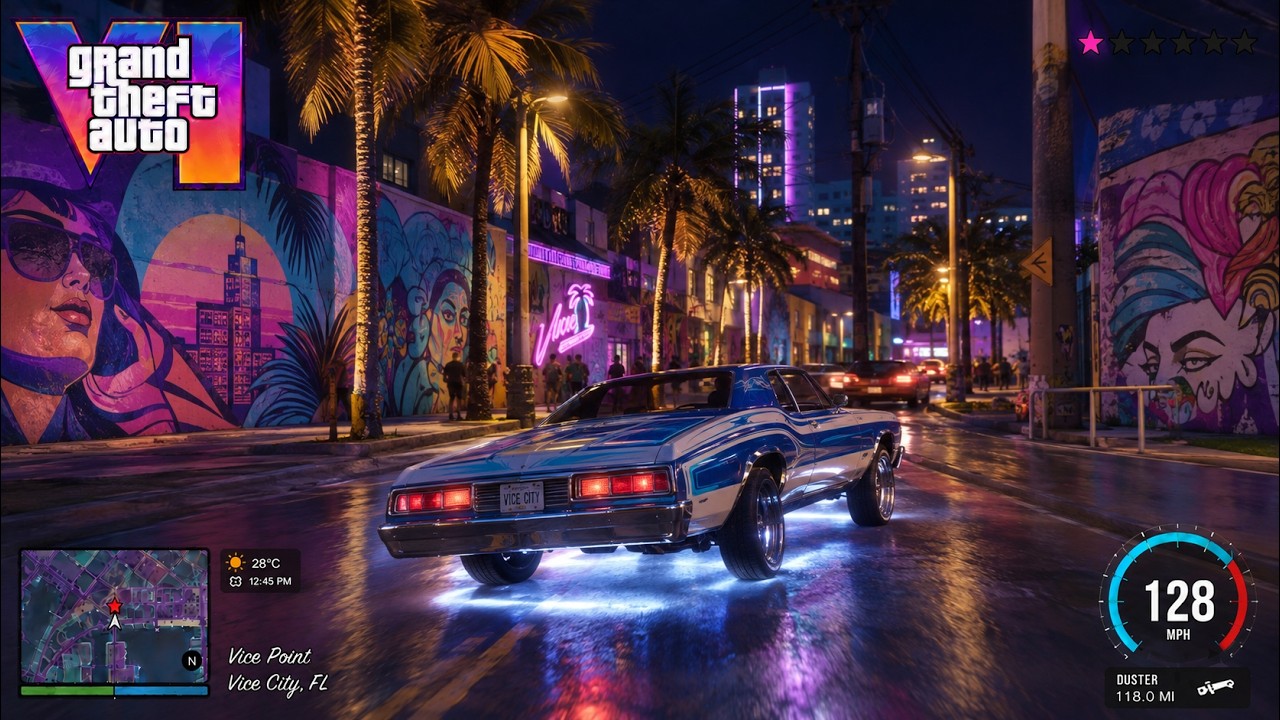 НОВЫЙ геймплей GTA 6, слив Rideout Customs, CyberLeek, утечки карты. Новости о 3-м трейлере (Gran...